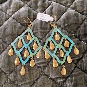 WD Taru Indigo Eclectic earrings